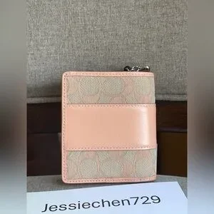 Coach | Bags | Nwt Coach Snap Wallet In Signature Jacquard